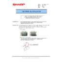 Sharp MX-M363N, MX-M363U, MX-M503N, MX-M503U (serv.man92) Technical Bulletin