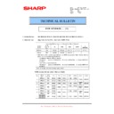 Sharp MX-M363N, MX-M363U, MX-M503N, MX-M503U (serv.man95) Technical Bulletin