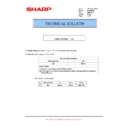 Sharp MX-M364N, MX-565N (serv.man111) Technical Bulletin