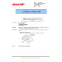 Sharp MX-M550U, MX-M620U (serv.man41) Technical Bulletin