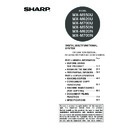 Sharp MX-M550U, MX-M620U (serv.man7) User Guide / Operation Manual