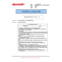 Sharp MX-M623U, MX-M753U (serv.man43) Technical Bulletin