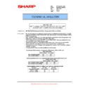 Sharp MX-M623U, MX-M753U (serv.man57) Technical Bulletin