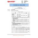 Sharp MX-M623U, MX-M753U (serv.man60) Technical Bulletin
