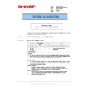 Sharp MX-M623U, MX-M753U (serv.man61) Technical Bulletin
