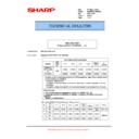 Sharp MX-M623U, MX-M753U (serv.man65) Technical Bulletin