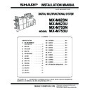 Sharp MX-M623U, MX-M753U (serv.man7) Service Manual