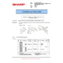 Sharp MX-M623U, MX-M753U (serv.man70) Technical Bulletin