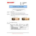Sharp MX-M623U, MX-M753U (serv.man72) Technical Bulletin