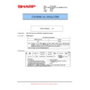 Sharp MX-M623U, MX-M753U (serv.man79) Technical Bulletin
