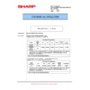 Sharp MX-M623U, MX-M753U (serv.man80) Technical Bulletin