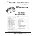 Sharp MX-M654N, MX-M754N (serv.man4) Service Manual