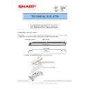 Sharp MX-M654N, MX-M754N (serv.man56) Technical Bulletin