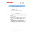 Sharp MX-M654N, MX-M754N (serv.man70) Technical Bulletin