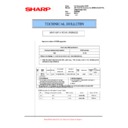 Sharp MX-M700U (serv.man51) Technical Bulletin