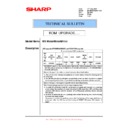 Sharp MX-M850 (serv.man103) Technical Bulletin