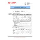 Sharp MX-M850 (serv.man78) Technical Bulletin