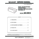 Sharp MX-NB10 (serv.man6) Service Manual