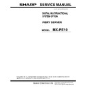 Sharp MX-PE10 FIERY (serv.man2) Service Manual