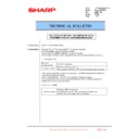 Sharp MX-PE10 FIERY (serv.man46) Technical Bulletin