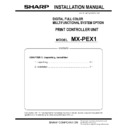 Sharp MX-PEX1 (serv.man4) Service Manual