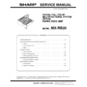 Sharp MX-RB20 Service Manual