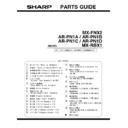 Sharp MX-RBX1 (serv.man16) Parts Guide
