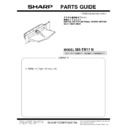 Sharp MX-TR17 Parts Guide