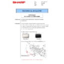 Sharp MX-TR18 Technical Bulletin