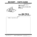 Sharp MX-TR19 (serv.man2) Parts Guide