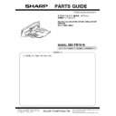 Sharp MX-TR19 Parts Guide