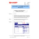 sharpfind v4 (serv.man15) technical bulletin