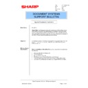 Sharp SHARPFIND V4 (serv.man50) Technical Bulletin