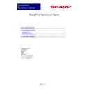 sharpfind v4 (serv.man8) specification