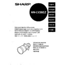 Sharp AN-LV26EZ (serv.man3) User Guide / Operation Manual