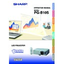 Sharp PG-B10S (serv.man32) User Guide / Operation Manual
