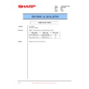 Sharp PG-C20XE (serv.man25) Technical Bulletin