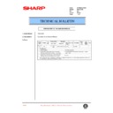 Sharp PG-C20XE (serv.man27) Technical Bulletin