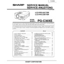 Sharp PG-C30XE (serv.man4) Service Manual