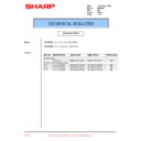 Sharp PG-C45X (serv.man40) Technical Bulletin