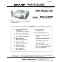 Sharp PG-F320W (serv.man11) Parts Guide