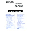 pg-f320w (serv.man12) user guide / operation manual