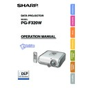 Sharp PG-F320W (serv.man13) User Guide / Operation Manual