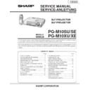 Sharp PG-M10SE (serv.man11) Service Manual