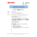 Sharp PG-M10SE (serv.man22) Technical Bulletin