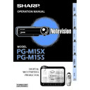 Sharp PG-M15 (serv.man11) User Guide / Operation Manual