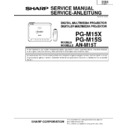 Sharp PG-M15 (serv.man8) Service Manual