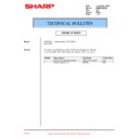 Sharp PG-M20S (serv.man37) Technical Bulletin