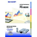 pg-m20x (serv.man23) user guide / operation manual