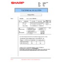Sharp PG-M20X (serv.man29) Technical Bulletin